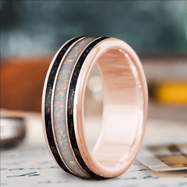 Custom Design - 3-Inlay Wide Center Ring PkR-pcmqAaoXg8_CiS9jSyd5