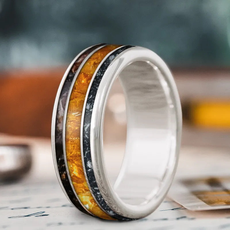 Custom Design - 3-Inlay Wide Center Ring n8x67Lo5P4Gwc6ZVDxLq-p8Z