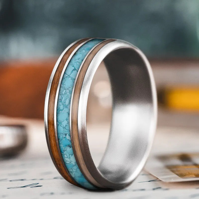 Custom Design - 3-Inlay Wide Center Ring v63zGvIRufriviPsNy4uzBsg