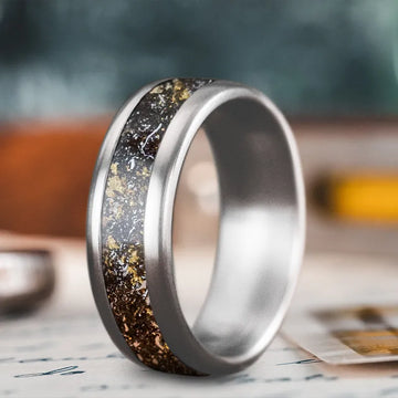 Custom Design - Single Inlay Ring B47BNf1mVfYc6mww598K55nP