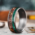 Custom Design - 2-Inlay Offset Ring URpntV8JFpH4KBN8QhMXtGgO
