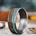 Custom Design - 2-Inlay Offset Ring NxhmDlfKn0QTQ87JR04PiBLV