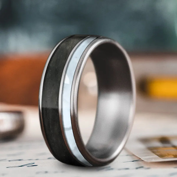 Custom Design - 2-Inlay Offset Ring C4SrEtsKUBjCrEBa-S5JK9LQ