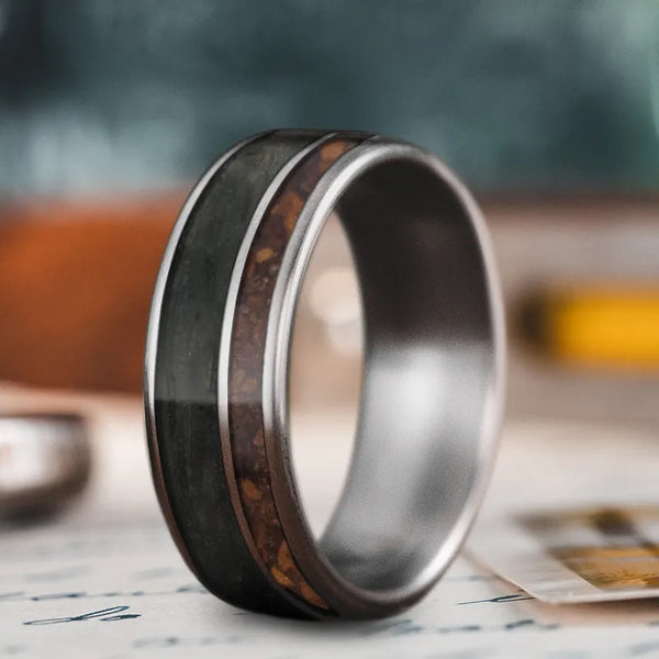 Custom Design - 2-Inlay Offset Ring 6f9q1kQddozraREyB6gDaev7