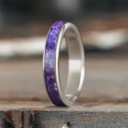 Custom Design - Ladies Single Inlay Ring 8roPNEOy1fa5bo4Q7Wu5DtXT