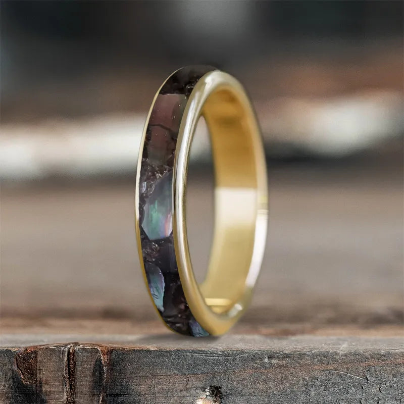 Custom Design - Ladies Single Inlay Ring hgh9YxMEywUhqu8SngfXfasV
