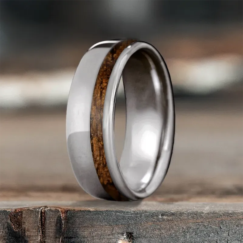 Custom Design - Single Offset Inlay Ring 9P7H8v3R5lVpNtL1yyV46zTR