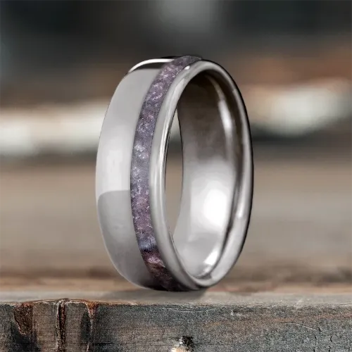 Custom Design - Single Offset Inlay Ring Kt5Z390OWCP6SmGXDctH7Ccg