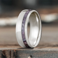 Custom Design - Single Offset Inlay Ring L70H7zjsysy3Zk42QeywoEDe