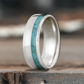 Custom Design - Single Offset Inlay Ring SalP5KSuwqIQmS-OTp9uqHuz