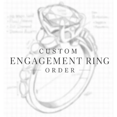 Custom Engagement Ring - 3300.00