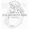 Custom Engagement Ring - 1575.00