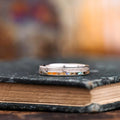 sand-shell-Florida-silver-ring-rustic-and-main