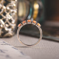 stacking-half-eternity-band-pink-natural-coral-the-auralie-rustic-and-main