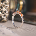stacking-half-eternity-band-pink-natural-coral-the-auralie-rustic-and-main