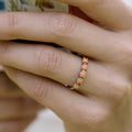 stacking-half-eternity-band-pink-natural-coral-the-auralie-rustic-and-main