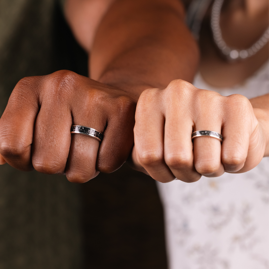 :: The Stargazer His & Hers | Silver