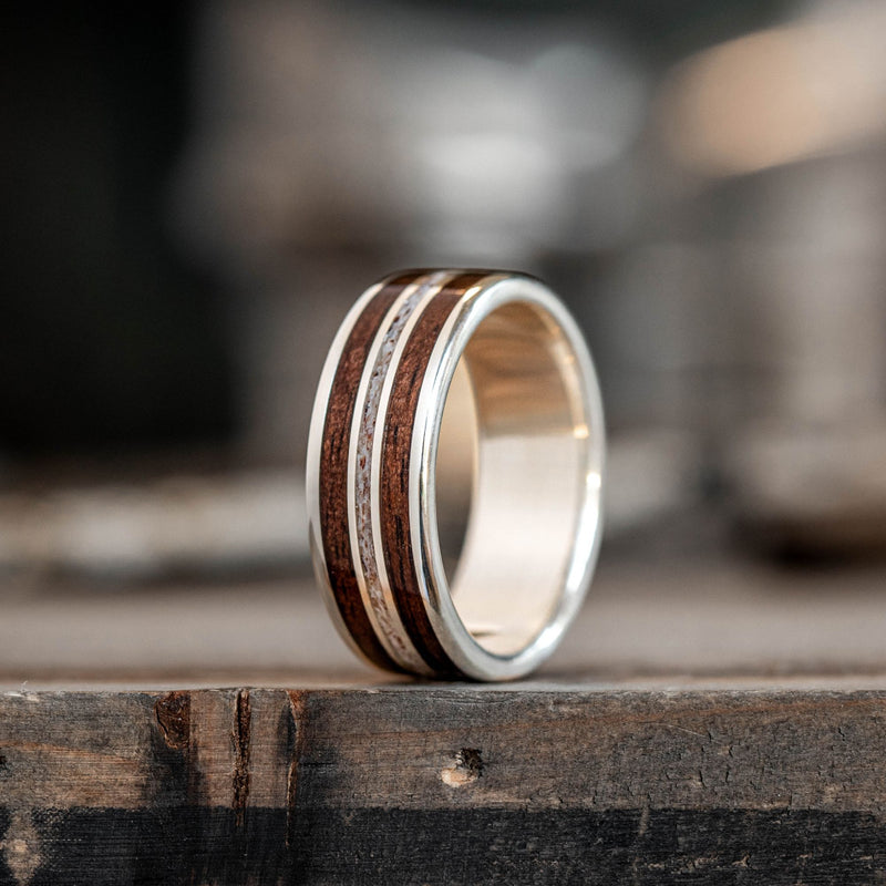 Wood and antler deals ring