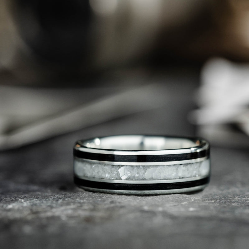 sterling-silver-black-whiskey-barrel-wood-mother-of-pearl-wedding-band-rustic-and-main