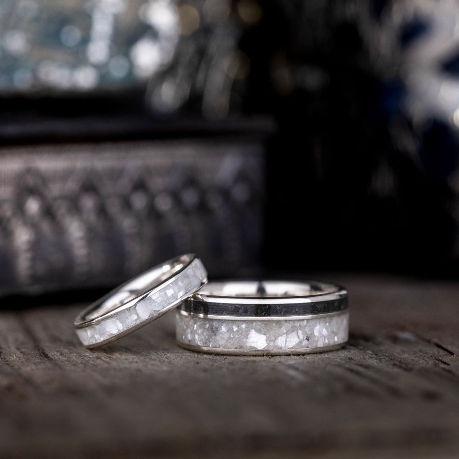 sterling-silver-mother-of-pearl-wedding-ring-set-the-cove-galia-rustic-and-main