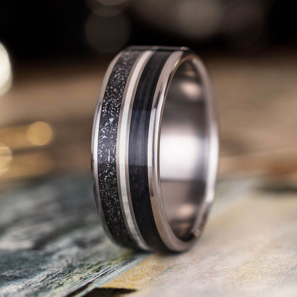 :: Shown in 8mm Wide | Titanium 