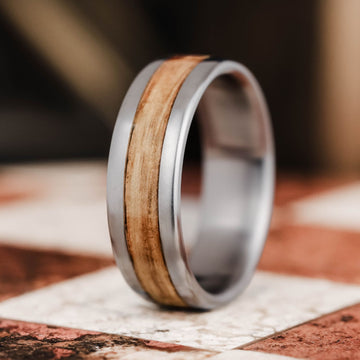 :: Shown in 8mm Wide | Titanium