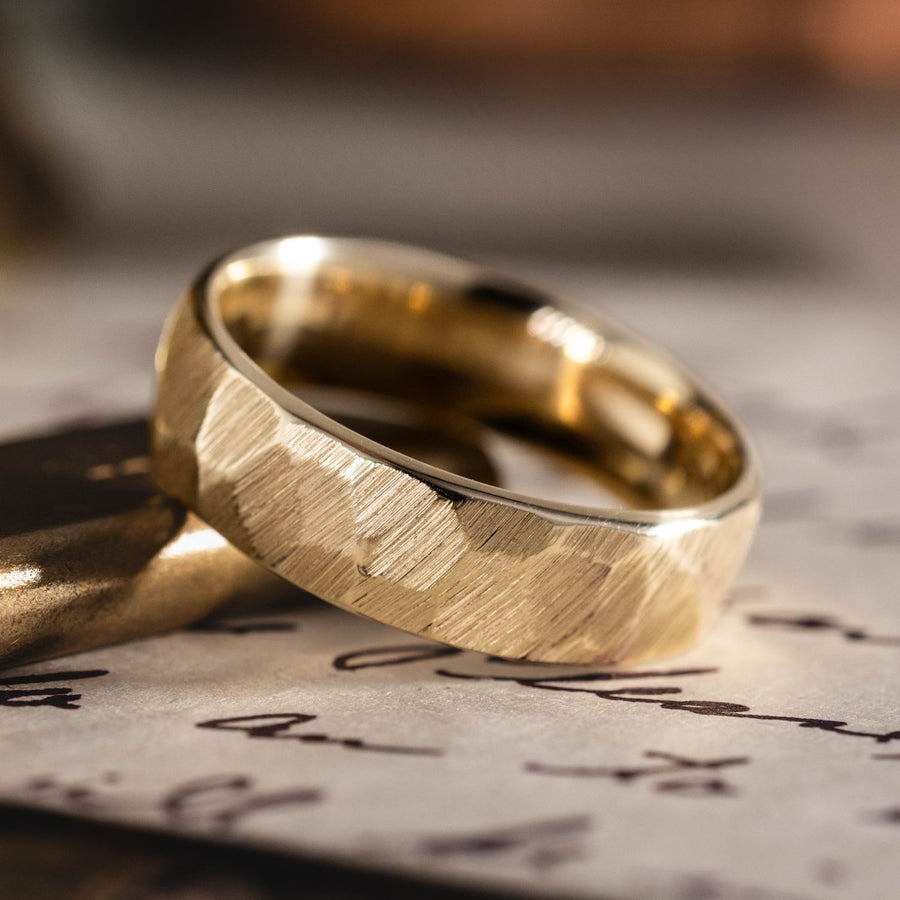 :: Shown in 6mm Wide | Yellow Gold 
