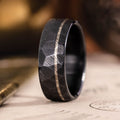 ::Shown in 8mm Wide | Silver Inlay