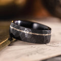 ::Shown in 8mm Wide | Silver Inlay