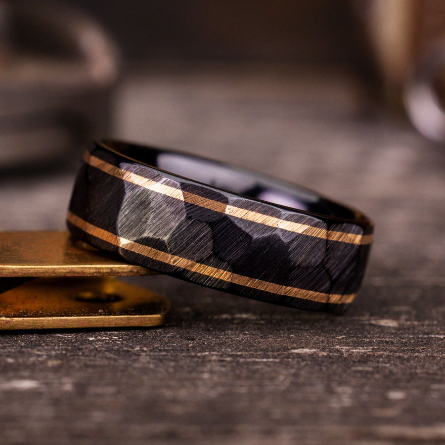 :: Shown in 8mm Wide | Black Titanium 