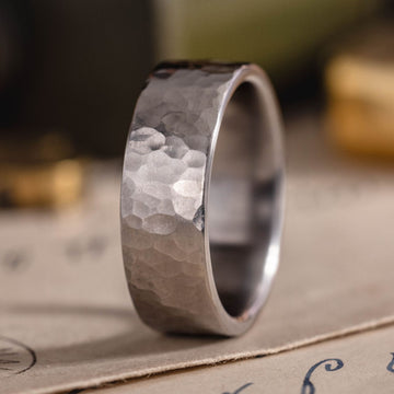 :: Shown in 8mm Wide | Titanium