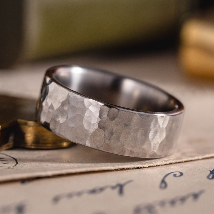 :: Shown in 8mm Wide | Titanium