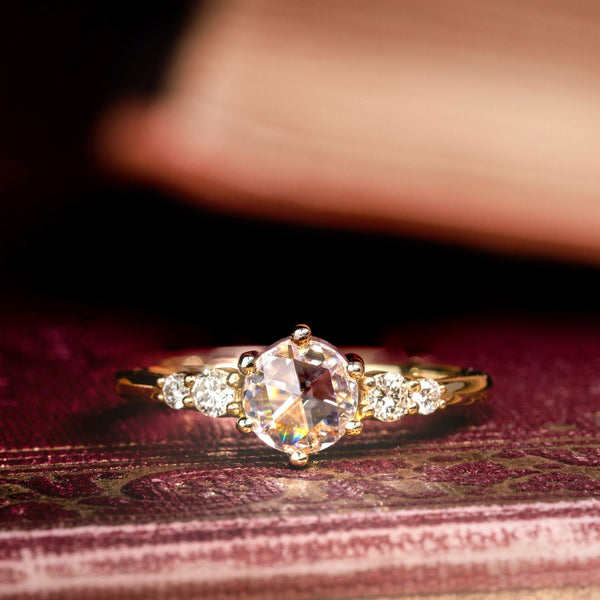 the-austen-round-rose-cut-moissanite-engagement-ring-moissanite-accent-stones