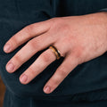 ::Shown in 8mm Wide | 10k Yellow Gold