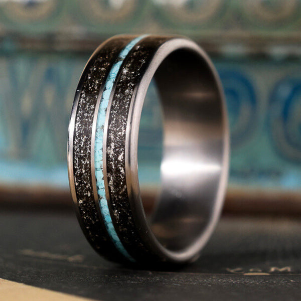 ::Shown in 8mm Wide | Titanium