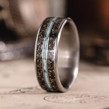 :: Shown in 8mm Wide | Titanium