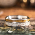 the-buck-mens-elk-antler-deer-hide-titanium-wedding-band
