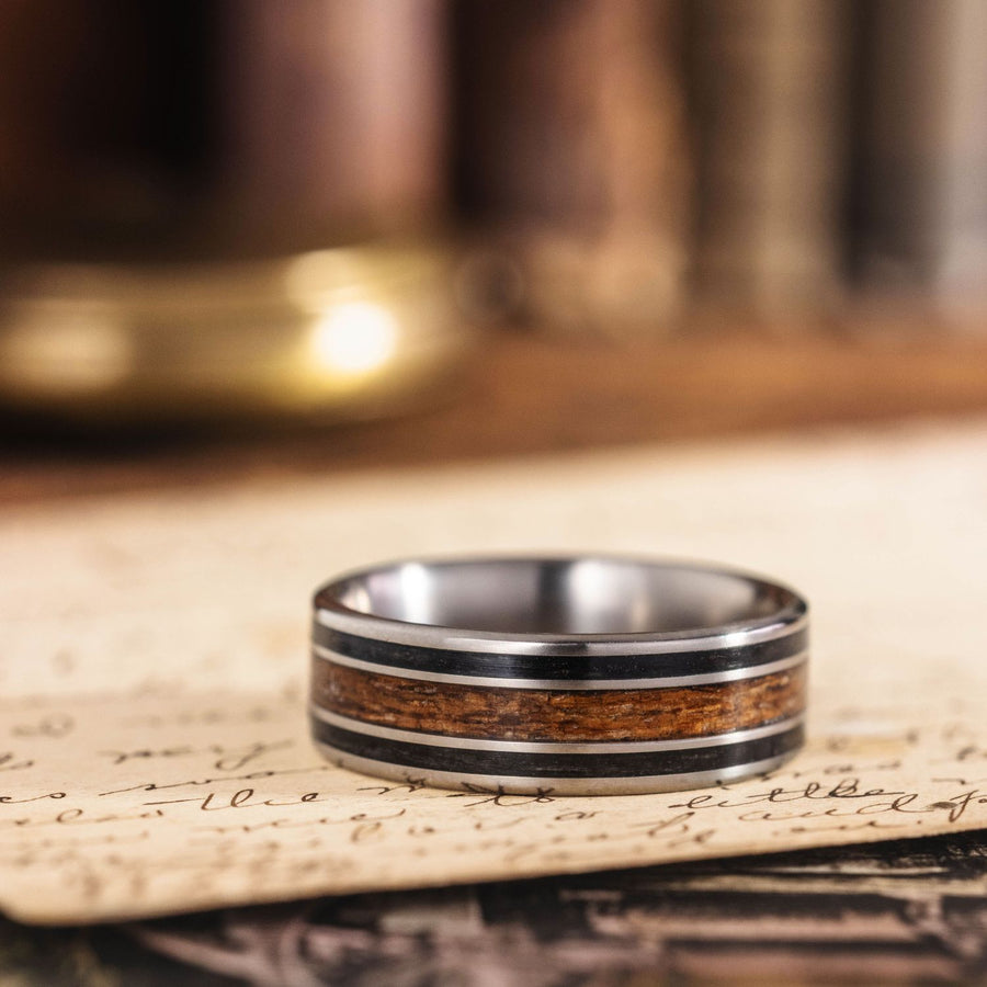 the-captain-whiskey-teak-wood-titanium-ring-rustiic-and-main