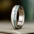 :: Shown in 5mm Wide | Titanium