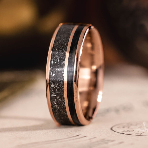 ::Shown in 8mm Wide | Rose Gold