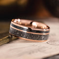 the-dark-star-mens-gold-whiskey-barrel-wood-meteorite-dust-wedding-band