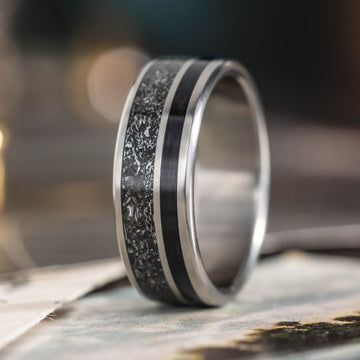 :: Shown in 8mm Wide | Titanium 