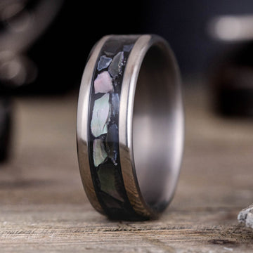 ::Shown in 8mm Wide | Titanium
