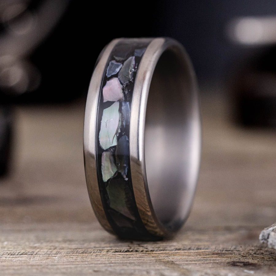 ::Shown in 8mm Wide | Titanium