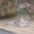 the-elenor-three-stone-pear-two-row-diamond-engagement-ring-rustic-and-main