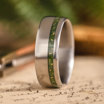 :: Shown in 8mm Wide | Titanium