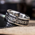 :: Shown in 8mm Wide | White Gold 