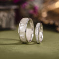 :: Shown in 8mm & 4mm Wide | Silver