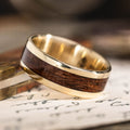:: Shown in 8mm Wide | Yellow Gold 
