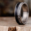 the-gents-weekend-titanium-ring-with-weathered-whiskey-barrel-and-elk-antler_2